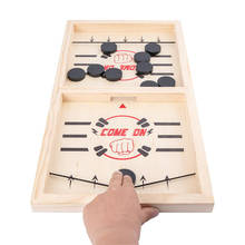 Деревянный Быстрый Shuffleboard SlingPuck Winner Shuffleboard игры 2024 - купить недорого