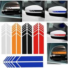 Rearview Mirror Strip Stickers Reflective PET Decal for Mercedes Benz Car-Styling Vinyl Stickers Water-resistant Bumper Decals 2024 - buy cheap