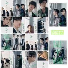 Nuevo Álbum KPOP GOT7 de 16 unids/set, tarjeta de foto con llamada a mi nombre, papel oficial, sesión fotográfica LOMO 2024 - compra barato