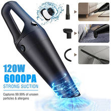 12V Wireless 6000Pa Car Vacuum Cleaner Cordless Wet Dry Use Vacuum Cleaner for Auto Handheld Vacuums Cars Interior Clean Tool 2024 - buy cheap