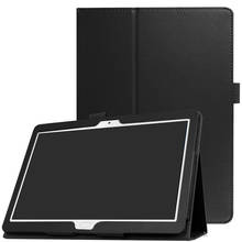 Capa inteligente para tablet huawei com suporte de dormir/despertar, capa com película e caneta para mediapad m5 lite 10.1 2024 - compre barato