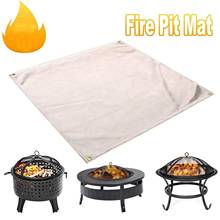 Barbecue Fire Blanket Glass Fiber Insulation Mat Outdoor Camping Fire Cloth High Temperature Anti-Scald Flame Retardant 2024 - buy cheap