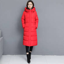 Woman Jacket Parkas Coat Women's Cotton-Padded Overknee Plus Size Down Jacket Veste Femme 2024 - buy cheap