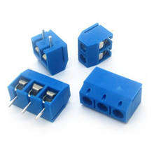 100pcs KF301-2P/KF301-3P KF301-5.0-2P KF301-5.0-3P KF301 5.08mm Plug-in Screw Connector 2024 - buy cheap