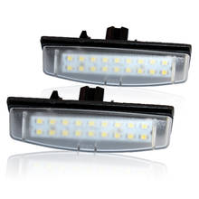 2Pcs LED License Plate Lights For Toyota Camry/Aurion Avensis Verso Echo Prius For Lexus LS200 LS300 LS430 GS300/GS4 Number Lamp 2024 - buy cheap