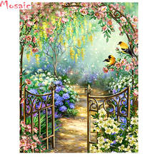 5d Diamond Painting Garden scenery Cross Stitch Kits Diamond Embroidery mosaic Landscape Full Square Round Drill Home Art 2024 - buy cheap