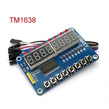 TM1638 Module Key Display for AVR Arduino New 8-Bit Digital LED Tube 8-Bit 2024 - buy cheap