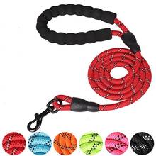 Nylon Reflective Dog Leashes for Small Medium Large Dogs Durable Strong Pet Walking Training Leash Cats Dogs Harness Collar Belt 2024 - buy cheap