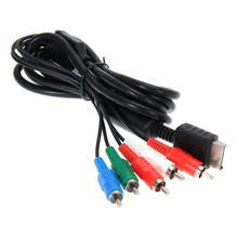 1,8 м/6FT HDTV AV аудио-видео с компонентныс кабелем игра шнур провод для Sony для PS2 для PS3 аксессуары тонкий игровой адаптер 2024 - купить недорого