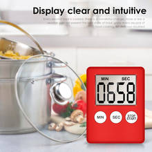 Temporizador digital multifuncional lcd, despertador 8 cores para cozinha, utensílios de cozinha, ferramenta de chef acessórios 2024 - compre barato