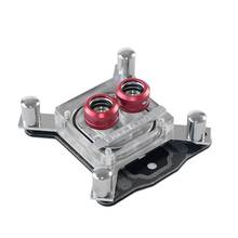 G1/4 Thread Waterblock Acrylic Copper Water Cooling CPU Radiator Heatsink Block New 2024 - buy cheap