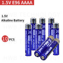 10PCS 1.5V E96 AAAA primary battery Alkaline battery dry battery laser pen, Bluetooth headset battery Free shipping 2024 - buy cheap