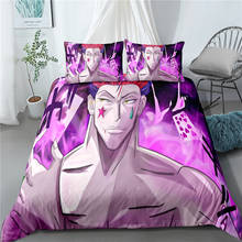 Kids Bedding Set Japan Anime HUNTER X HUNTER 3D Printed Cartoon Duvet Cover Comforter Quilt Cover King Size for Bedroom Decor 05 2024 - buy cheap