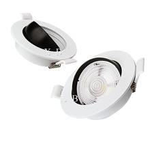 Dimmable led downlight lamp 3w 5w 7W 10W 12w 15w cob led spot 220V / 110V ceiling recessed downlights round led panel light 2024 - buy cheap