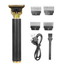 New arrival USB Electric Hair Trimmer Cordless Shaver clippers Men Beard Trimmer 0mm Baldheaded Hair Clipper Cutting Machine 2024 - buy cheap