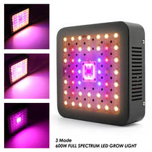 X CN DE Indoor Plants Full Spectrum 600W Double Chip Led Plant Phytolamp Greenhouse Seeds Growing Lamp AC85-265V LED Grow Light 2024 - buy cheap