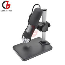 2MP USB 1000X8 светодиодный цифровой микроскоп Эндоскоп лупа камера + подъемная стойка 2024 - купить недорого