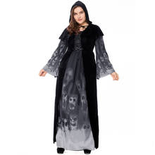 JIEZuoFang Big /Plus size Halloween Sexy  Witch Costumes Adult Women Queen Carnival Purim Party Cosplay Fancy Dress 2024 - buy cheap