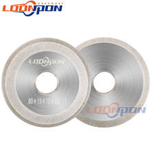 Diamond Grinding Wheel  80x19x10mm 80/150/300Grit Cutter Grinder Grinding Disc for Grinding Abrasive Cutting Tool 2024 - buy cheap