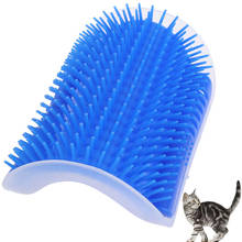 Corner Pet Brush Comb Cat Self Grooming Brush Dog Cat Corner Brush Wall Corner Massage Comb Cat Grooming Brush For Dogs/Cats 2024 - buy cheap