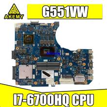 I7-6700HQ G551VW Motherboard Para For Asus G551V FX551V G551VW FX51VW laptop Motherboard Mainboard G551VW G551VW Motherboard 2024 - compre barato
