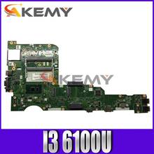 Akemy For Lenovo ThinkPad L560 Notebook Motherboard AILL1/L2 LA-C421P CPU I3 6100U DDR3 100% Test OK 2024 - buy cheap
