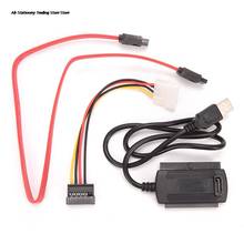 4 Pin USB 2.0 to IDE SATA Adapter Cable Power Cable for 2.5 3.5 HD HDD Hard Drive Adapter Converter Cable 2024 - buy cheap