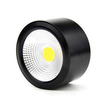 Painel de luz led, dimerizável, ultrafino, de alumínio, com controle de intensidade, 10w/7w/5w/3w, ac 220v