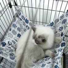 Подвесной гамак, теплый коврик для кошек, мягкая кровать для котят, щенков, котят 2024 - купить недорого