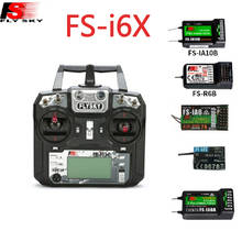 Original FLYSKY FS-I6  6 Channel 2.4GHz  Remote Controller rc transmitter with receiver For Rc Airplane boat helicopter 2024 - buy cheap