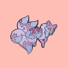 Broche esmaltado de dibujos animados de Ninetales, alfileres de aleación de Metal para solapa, insignia, PIN de esmalte, Flora, zorro, para regalo 2024 - compra barato