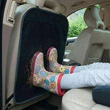 Чехол для автомобильного сиденья защита для задней панели защита для детей автомобильные чехлы для сидений для маленьких собак от грязи внутри 2024 - купить недорого