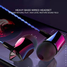 En la oreja auriculares juegos por cable auriculares para iPhone Samsung Huawei Smartphone PC 3,5mm manos libres deportes auriculares con micrófono 2024 - compra barato