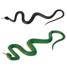 Funny Trick Scary Emulational Lifelike Snake Animal Fake April Fool's Day Toy Party Halloween Play Tricks gag toys for children 2024 - buy cheap