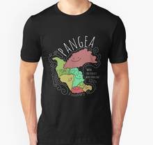 Camiseta de manga corta para hombre y mujer, remera divertida de Geología de Pangea, playera de mujer 2024 - compra barato