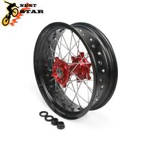 2.15x18" Motorcycle 2000-2016 Front & Rear Rims Complete Wheel Hub with 36 Spokes For Honda CR125 CR250 CRF250R 450R 450X 250X 2024 - buy cheap