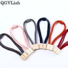 QGVLish 2Pcs Wood Magnet Curtain Hanging Belt Ropes Buckle Tieback Straps Curtain Accessories Bind Clips Buckle Curtain Holder 2024 - buy cheap