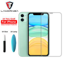 100D UV Full Glue Sceen Protector For iPhone 11 Pro Max Nano Liquid UV Tempered Glass For iPhone 11 Pro Max X XS Screen Film 2024 - buy cheap