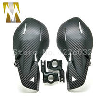 Black color 22mm Motorcycle Plastic Handguards Hand Guards For Suzuki Dirt KTM MX ATV 2024 - buy cheap