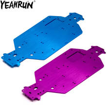 YEAHRUN-Placa de chasis de Metal de aleación de aluminio HSP para 1/10 Buggy Bigfoot HSP 94111 94170 94107 94118 piezas de mejora 2024 - compra barato