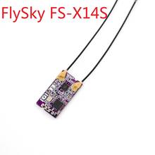FlySky FS-X14S 2.4G 14CH AFHDS 2A RC Receiver Support PPM S.BUS Output for NV14 I6X I6S I6 I4 Transmitter 2024 - buy cheap