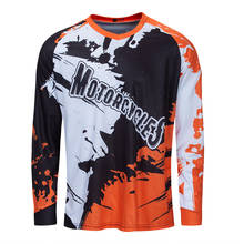 Men Downhill Jersey 2021 MX DH MTB Shirt Mountain Bike T-shirt Offroad Tops Bicycle Clothes Motocross Enduro Cycling Clothing 2024 - buy cheap
