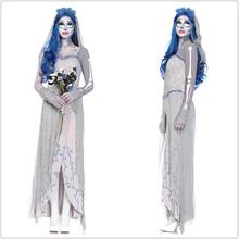 Dress for Female Masquerade Cosplay Devil Costumes Corpse Ghost Bride Clothes Halloween Women Scary Vampire Witch Suits 2024 - buy cheap