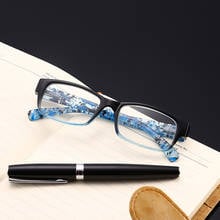 1Pc 2021 Women Resin Reading Glasses Anti-blue Light Presbyopic Radiation Protection Portable Ultralight Eyewear Vision Care Hot 2024 - buy cheap