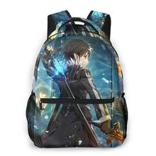 Sword Art Online 15 Students School Bags Boy Girl Fashion Sword Art Online Teens Books Backpack 2024 - buy cheap