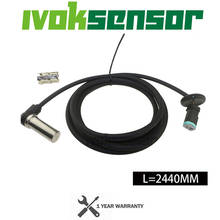Sensor de velocidad de rueda angular DT 6,61916 L = 2,44m ABS, para RENAULT, camiones, KERAX PREMIUM, DACIA 4410321490 7421363479 5010457883 2024 - compra barato