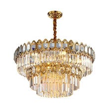 Living room chandelier after modern hollow crystal decoration lamp restaurant designer villa luxury bedroom crystal lamp 2024 - buy cheap