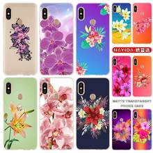 Funda de silicona suave para Xiaomi Redmi Note 10, 9, 8, 7 Pro Max, 10s, 9s, 8t, 4G, 5G, funda con flores de orquídeas 2024 - compra barato