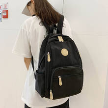 New Women Backpack Nylon Waterproof School Bag For Teenage Girls Large Capacity Female Backpacks Wild Fashion Women Bags Travel 2024 - buy cheap