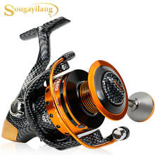 Sougayilang 1000-7000 Spinning Reel 5.2:1 Gear Ratio Right Left Hand Interchangeable Fishing Reel 12+1BB Feeder Carp Reel 2024 - buy cheap